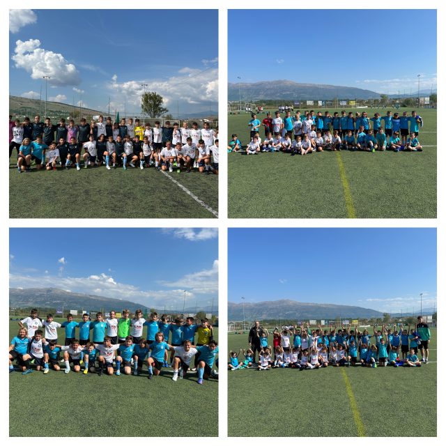 Φιλικοί αγώνες με Athlopolis Soccer School (στιγμιότυπα+φωτογραφίες)